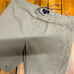 BRIXTON Khaki Drawstring Shorts Mens XL